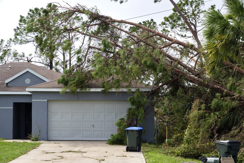 Hurricane Garage Doors Damage