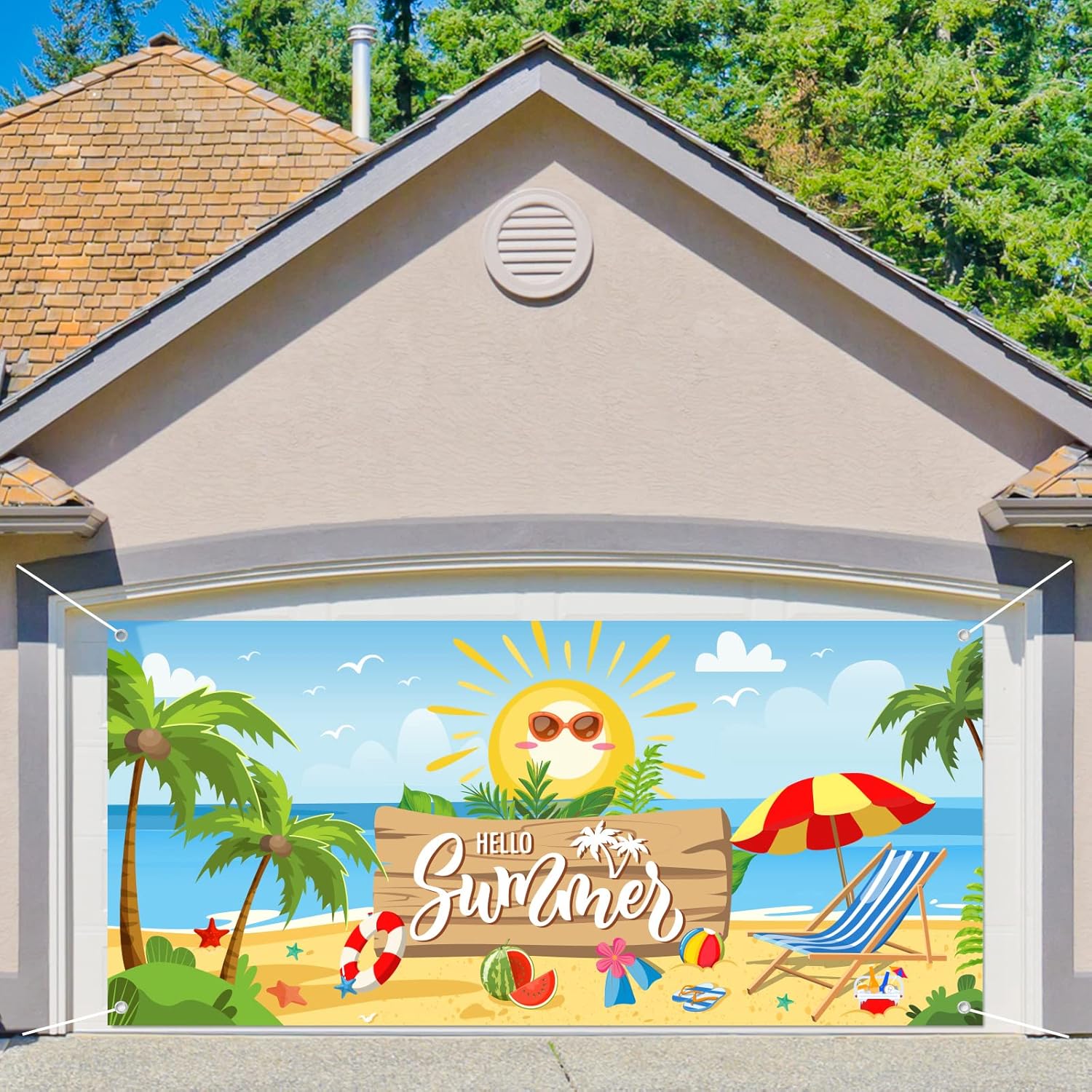 garage doors repair in summer